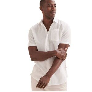 Bikkembergs White Casual Button Down Shirt